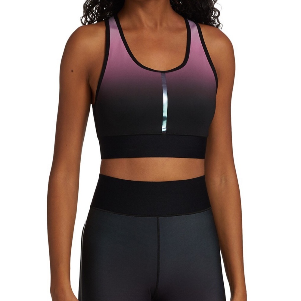 Ultracor Axiom Sports Bra in Purple Gradient Nero Blush